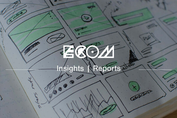 ECOM logo insights reports banner user experience journey