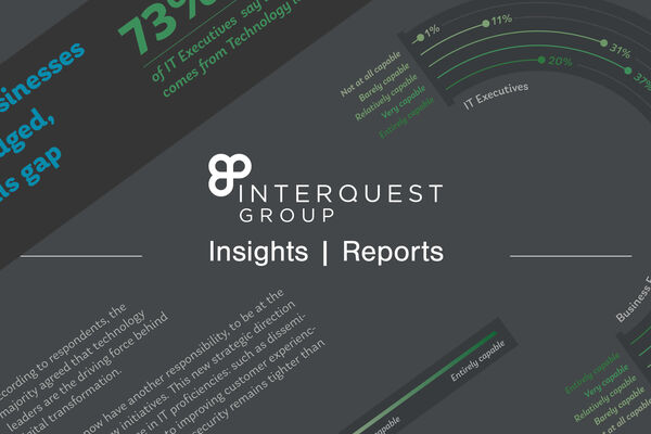 InterQuest Group logo insights reports banner screenshot of a report