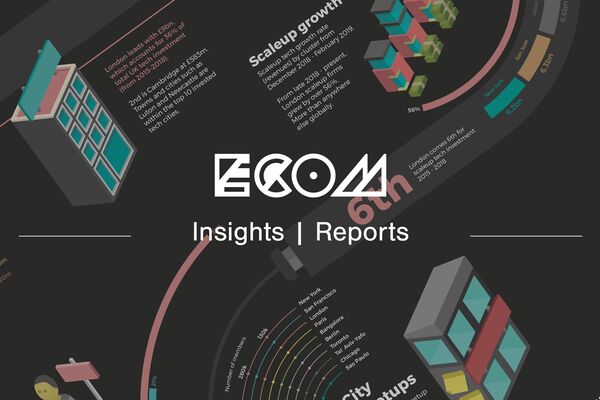 ECOM branded Tech Nation London report banner