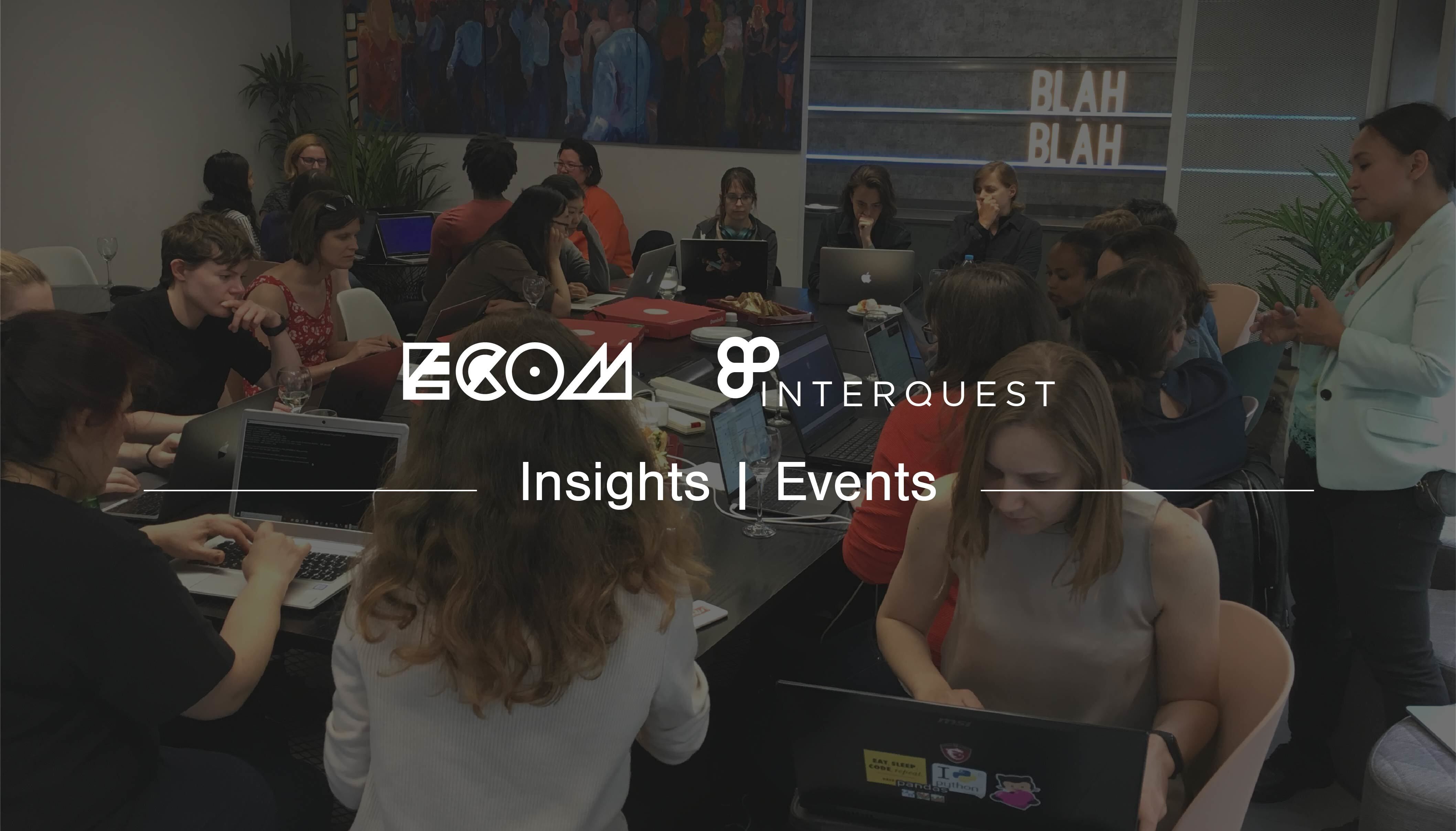 A banner image for a pre-event blog about a London Python Sprints event on 3rd October 2019
